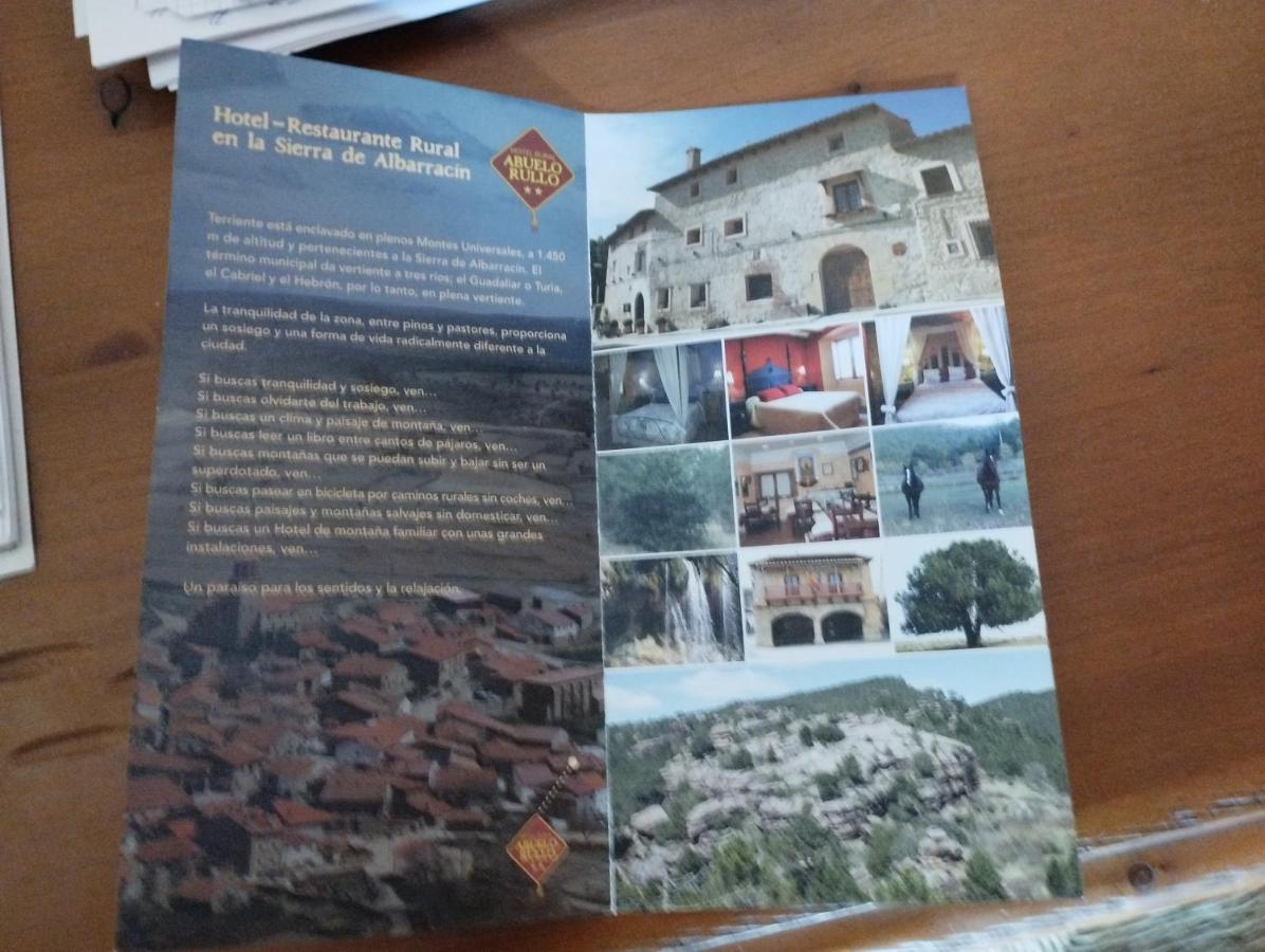 Hotel Rural Abuelo Rullo Terriente Екстериор снимка
